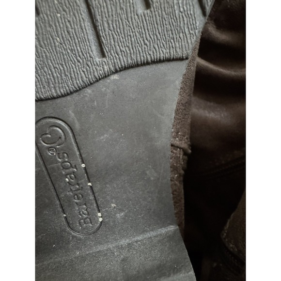 Baretraps Tall Brown Riding Boots Sz 8.5M Side Zip Yulissa Knee High - Picture 5 of 6